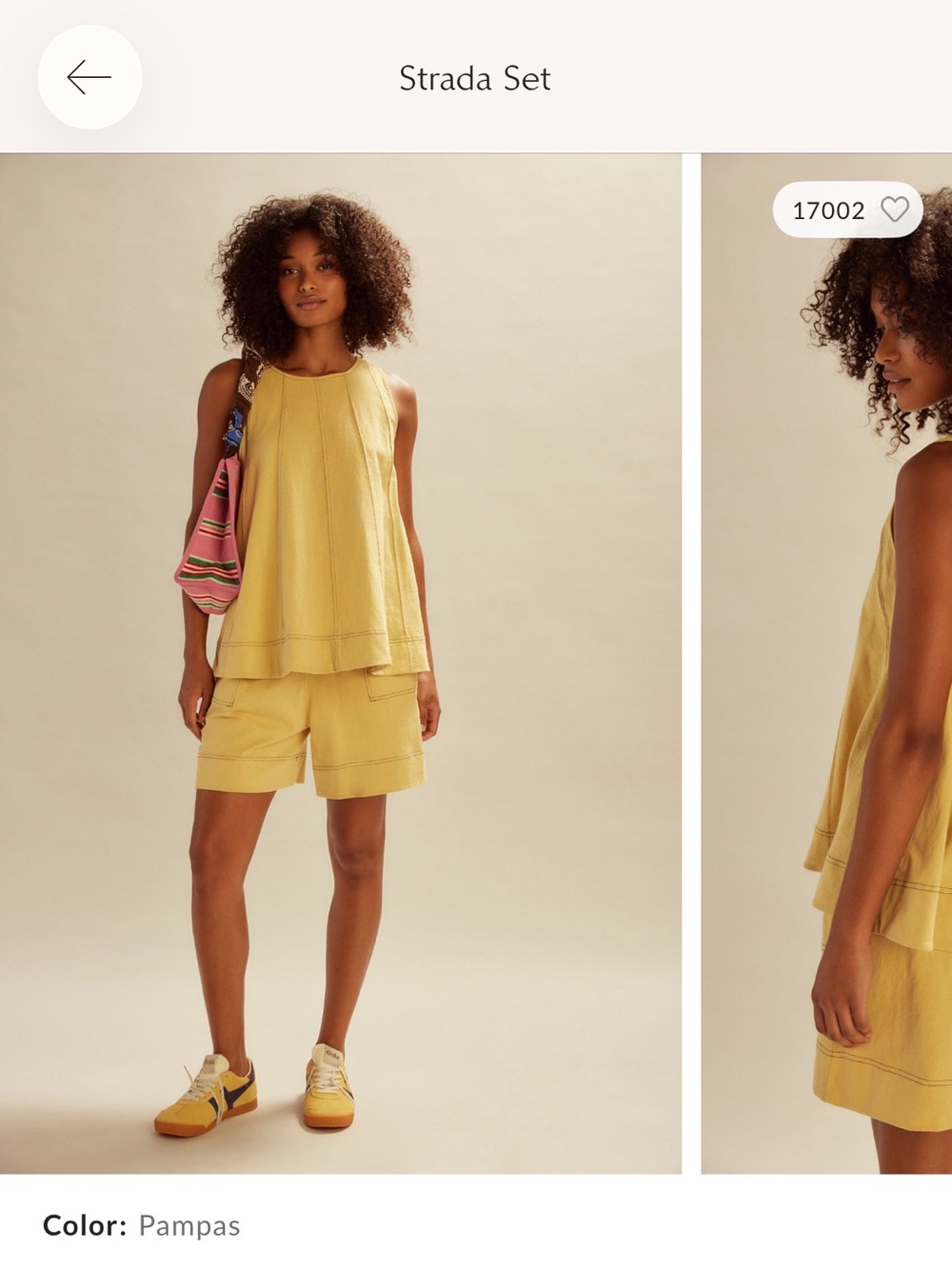 Free people go beach strada set size small sold out color pampas